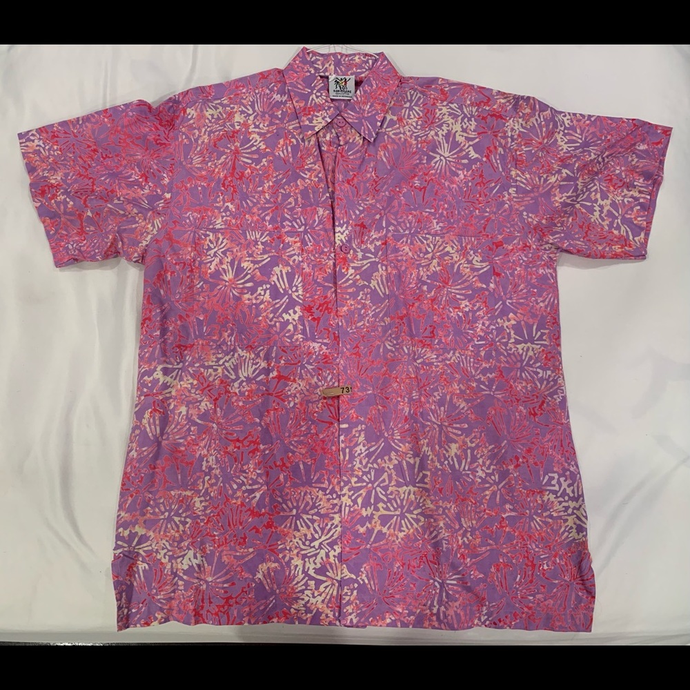 Rum Reggae Button Down